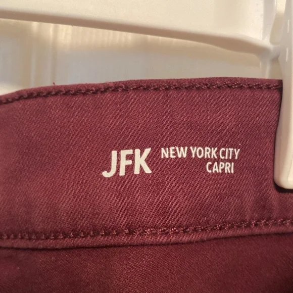 Warp + Weft JFK Wine Capris…size 14 - Picture 4 of 9
